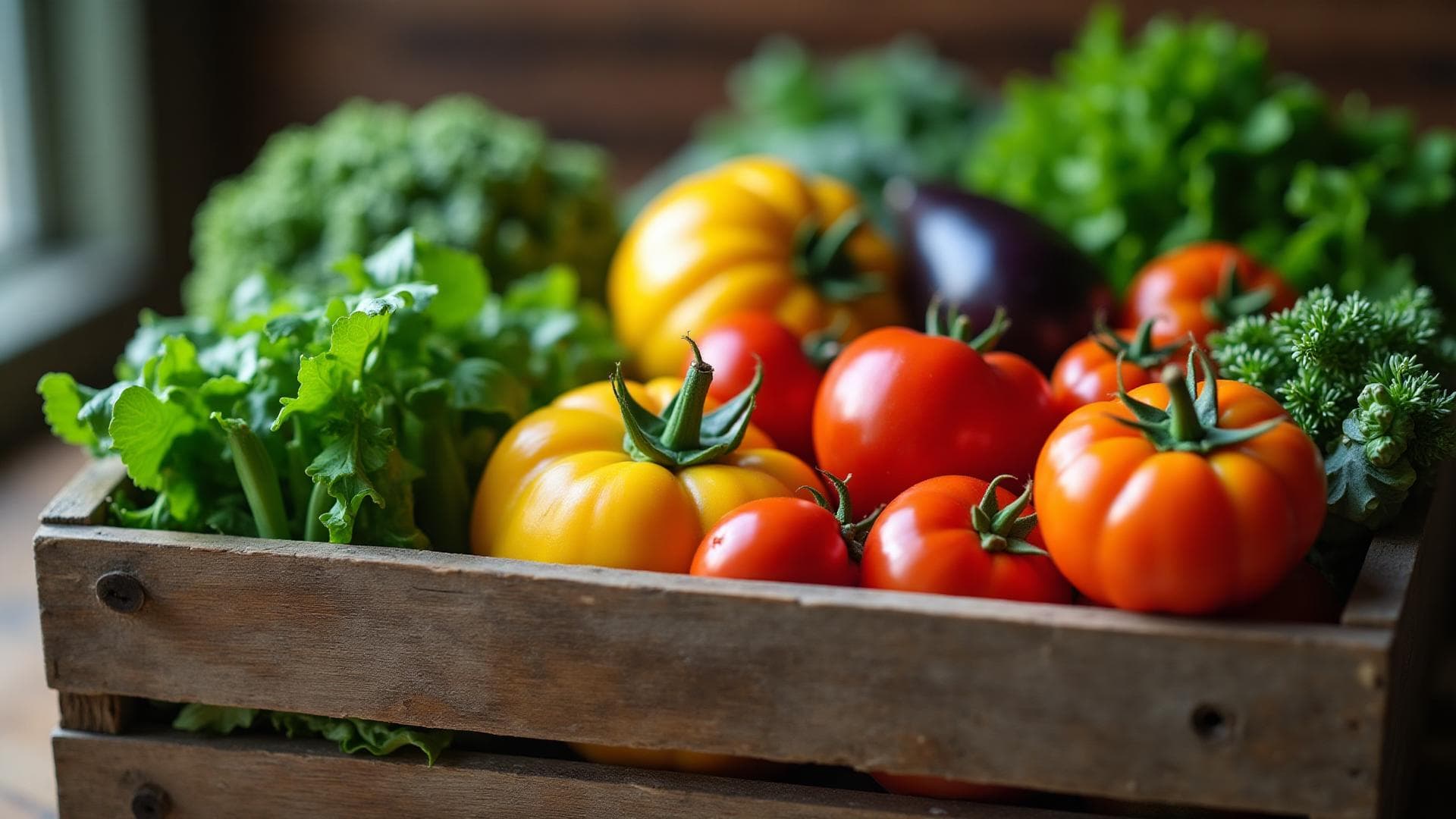 Fresh seasonal produce box from Black farmers delivered in Chicago
